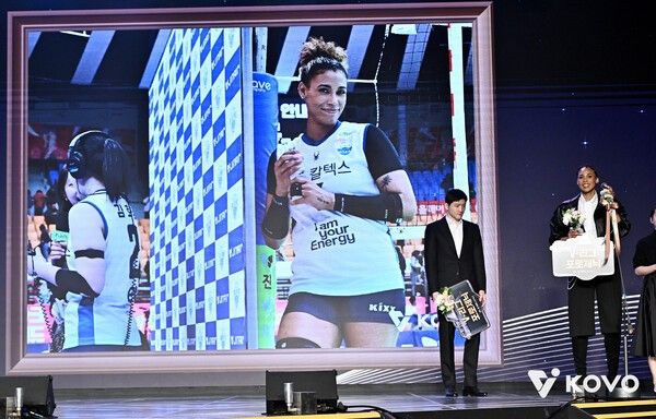 포토제닉상 실바. /사진=KOVO