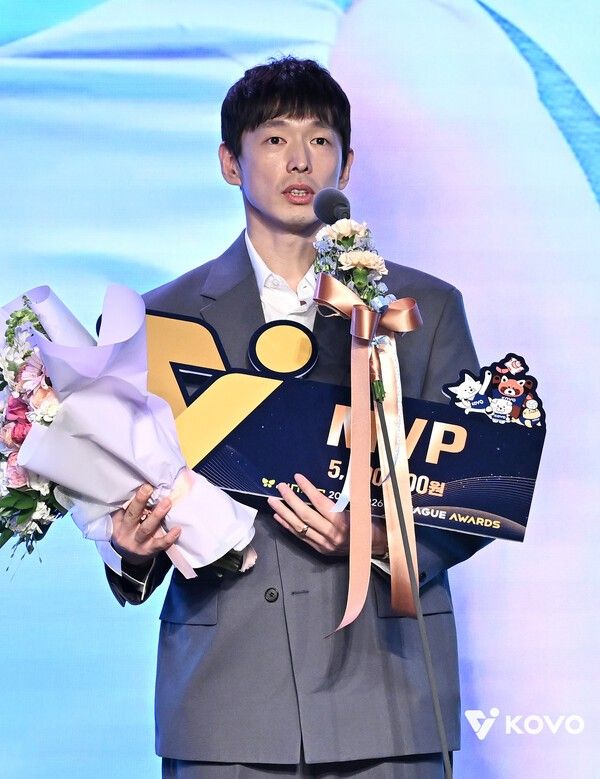 남자부 MVP 대한항공 한선수. /사진=KOVO