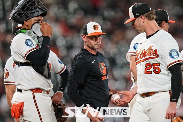 메이저리그(MLB) 볼티모어 오리올스의 크레이그 앨버나즈 감독. /사진=뉴시스(AP)