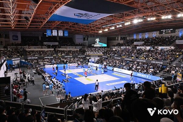 현대캐피탈 경기장 전경. /사진=KOVO