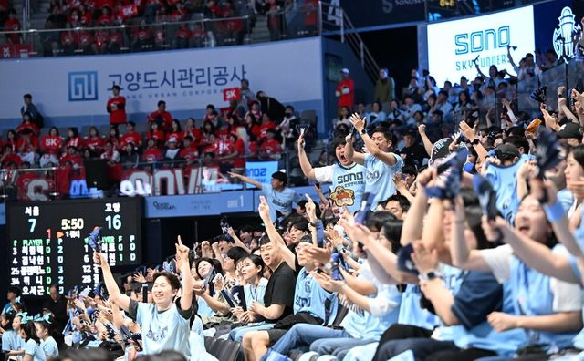고양소노 팬들. /사진=KBL