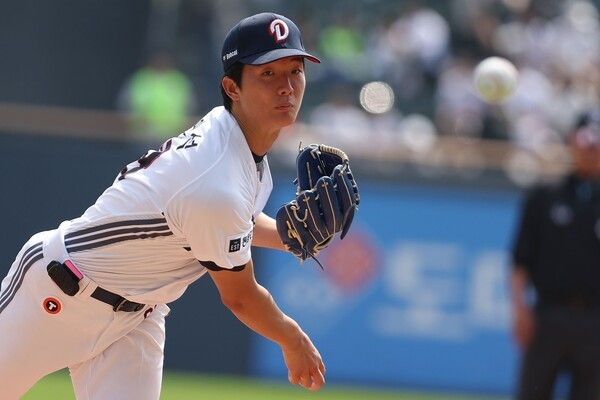 두산 베어스 최민석. /사진=두산 베어스&nbsp;