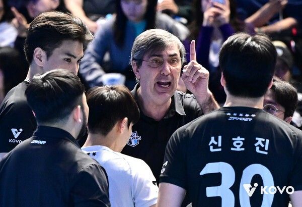 현대캐피탈 필립 블랑 감독. /사진=KOVO