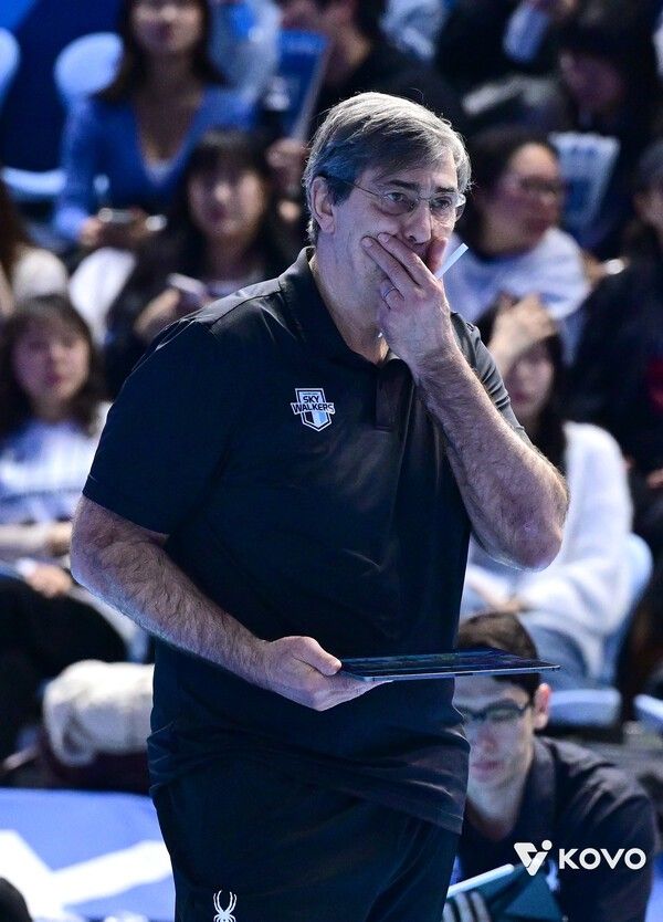 현대캐피탈 필립 블랑 감독. /사진=KOVO