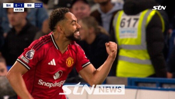 맨유 vs 첼시 EPL 33라운드. /사진=STN 방송화면 캡처