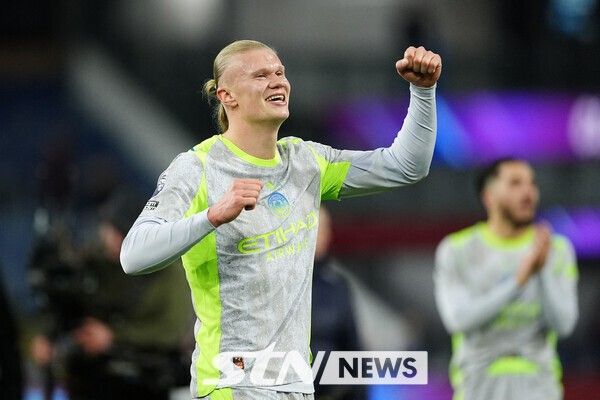 맨체스터 시티 엘링 홀란드. /사진=뉴시스(AP)