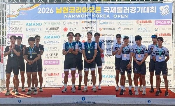 여수시청 직장운동경기부 롤러팀, 남원코리아오픈 대회 금1·동 4 쾌거. /사진=여수시