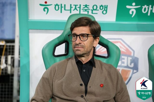제주SK 세르지우 코스타 감독. /사진=한국프로축구연맹