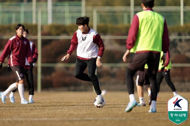 제주SK 권기민. /사진=한국프로축구연맹