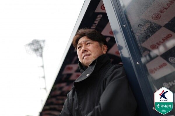 서울이랜드FC 김도균 감독. /사진=한국프로축구연맹