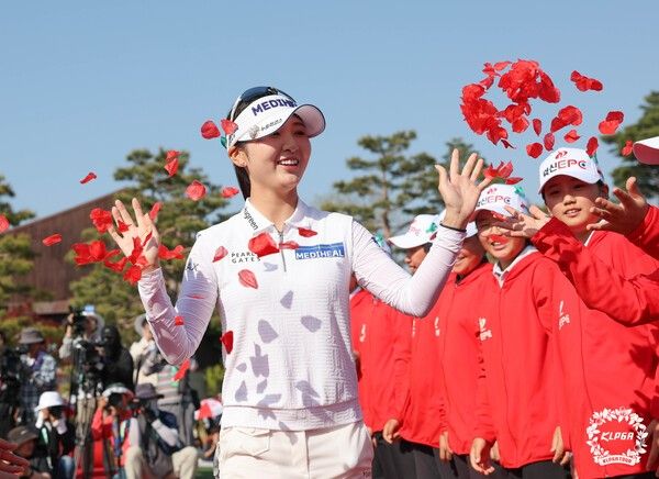 KLPGA ‘제2회 덕신EPC 챔피언십’ 우승자 이예원. /사진=KLPGA