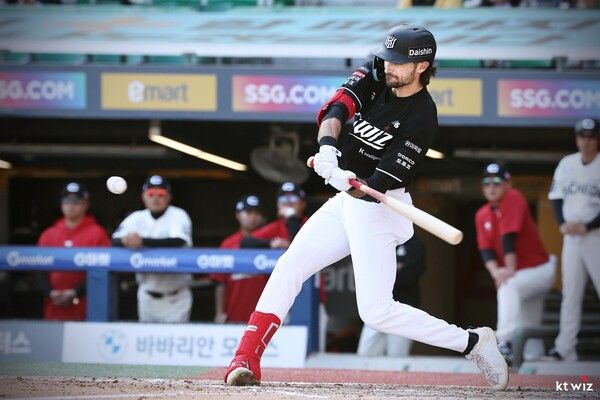 KT 위즈 샘 힐리어드. /사진=KT 위즈&nbsp;