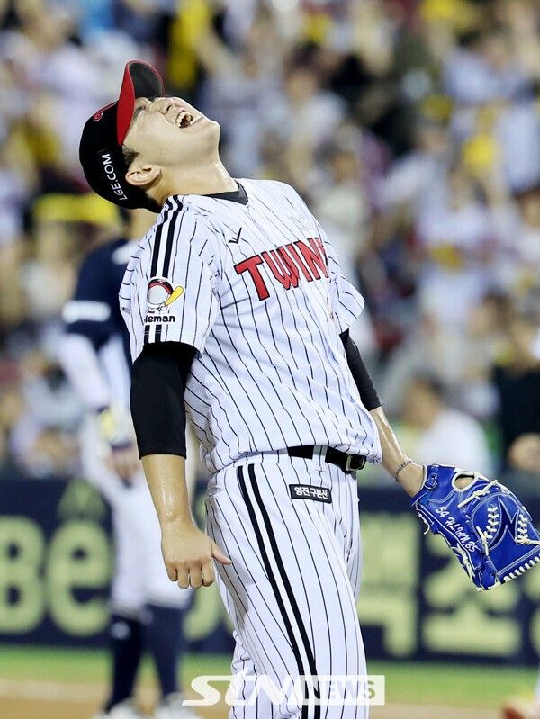 LG 트윈스 투수 유영찬. /사진=뉴시스&nbsp;