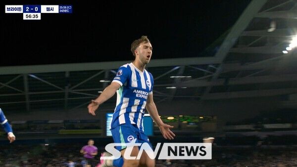 첼시 vs 브라이턴 EPL 34라운드. /사진=STN 방송화면 캡처