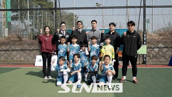 리얼 축구 예능 콘텐츠 '강인한 슛팅스타'. /사진=메이콘텐츠&nbsp;