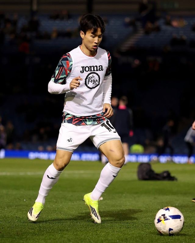 스완지시티 엄지성. /사진=스완지시티