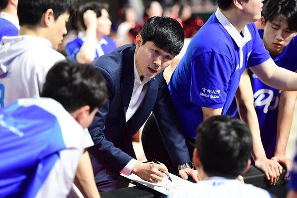 대구 한국가스공사 강혁 감독. /사진=KBL