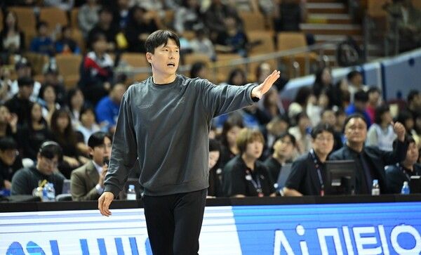서울 삼성 김효범 감독. /사진=KBL