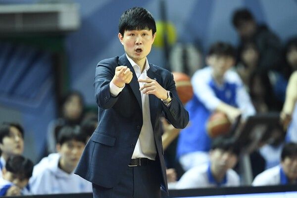 대구 한국가스공사 강혁 감독. /사진=KBL