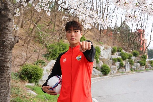 강원FC 고은석. /사진=강원FC