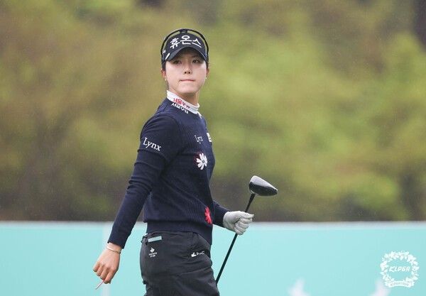 iM금융오픈 2026’ 1라운드 13번 홀 최예림. /사진=KLPGA