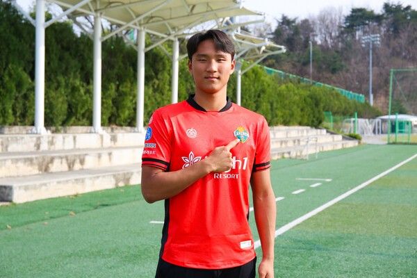 강원FC 최재혁. /사진=강원FC