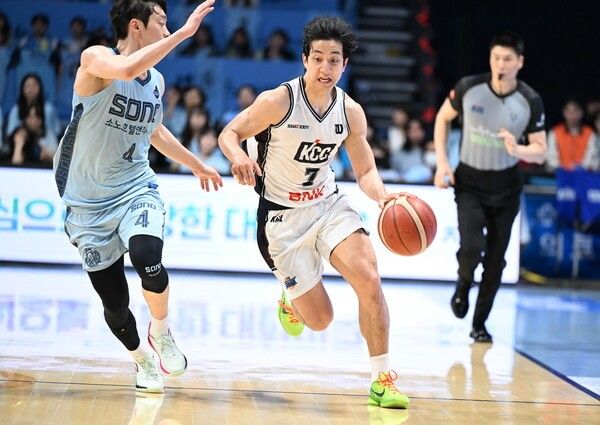 부산 KCC 허훈. /사진=KBL