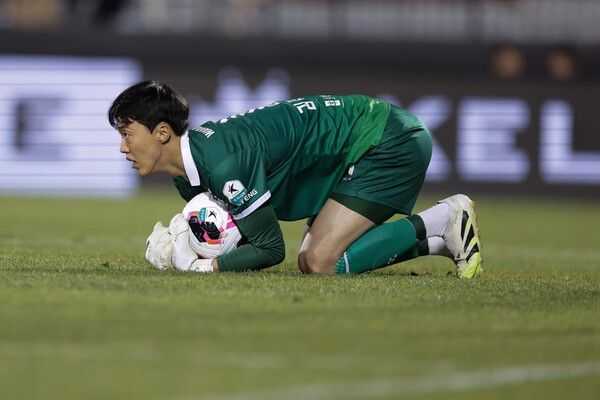 부천FC 골키퍼 김형근. /사진=한국프로축구연맹&nbsp;
