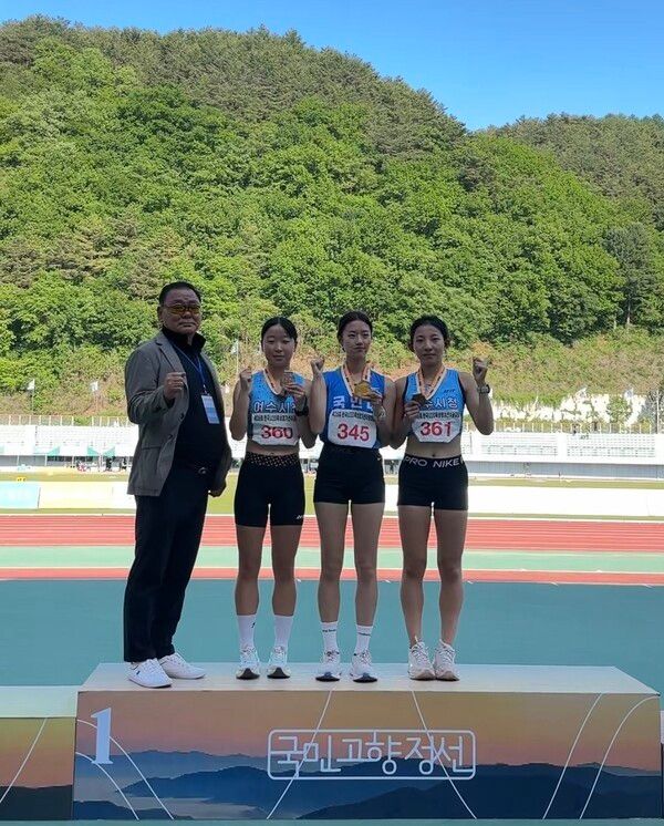 여수시청 육상팀, 한국U20육상경기선수권대회서 우수한 성적 거둬. /사진=여수시