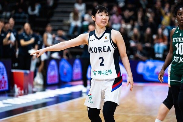 여자농구 국가대표로 발탁된 허예은. /사진=대한민국농구협회&nbsp;