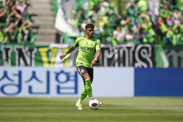 프로축구 전북 현대 미드필더 오베르단. /사진=한국프로축구연맹&nbsp;