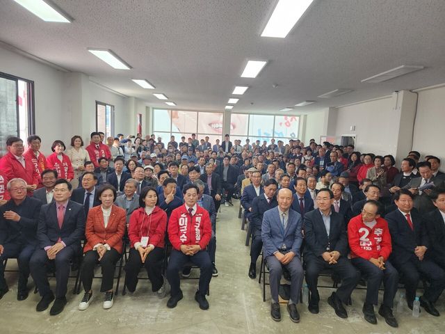 이근수 대구 북구청장 예비후보 개소식/사진=STN