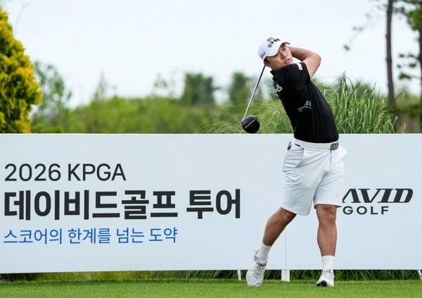 2026 KPGA 데이비드골프 투어 8회 대회 우승자 윤경식. /사진=KPGA