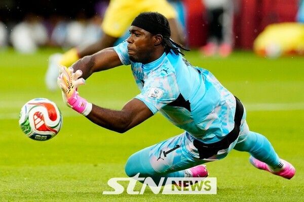 가나 남자 축구 대표팀 GK 로렌스 아티-지기. /사진=뉴시스(AP)