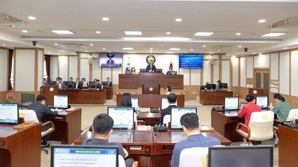 북구의회, 제301회 임시회폐회-구민과 함께한 4년, 제9대 의정활동 종료-/사진=북구의회&nbsp;