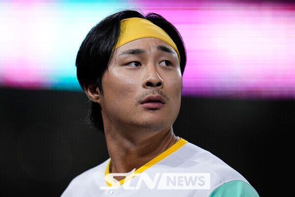 타격 부진을 겪고 있는 김하성. /사진=뉴시스(AP)