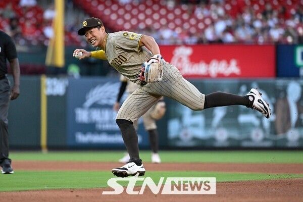 샌디에이고 파드리스에서 활약 중인 송성문. /사진=뉴시스(AP)