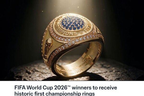 2026 국제축구연맹(FIFA) 북중미 월드컵 우승 반지. /사진=FIFA 홈페이지 캡처