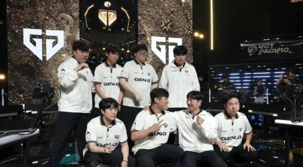 2026 VCT 퍼시픽 스테이지2 개막전 젠지. /사진=치지직 중계 캡처