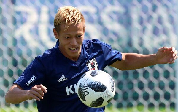 일본 대표팀 출신 축구스타 혼다 게이스케 /사진=AP/뉴시스