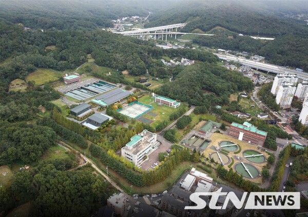청계통합정수장 전경/사진=안양시