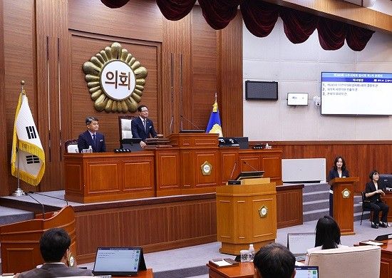 나주시의회는가&nbsp; 제280회 임시회 제1차 본회의를 열고 오는 29일까지 10일간의 의사일정에 돌입했다고 밝혔다. /사진=나주시의회