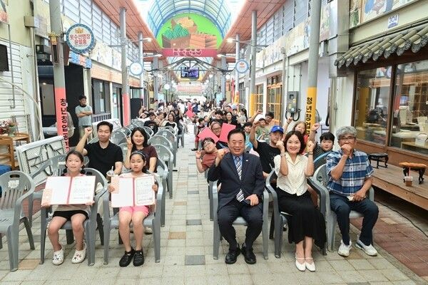 제11회 고령대가야시장 어린이 미술대회 성료 모습/사진=고령군청