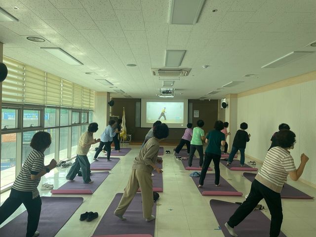 수성구 고산건강네트워크 프로그램 진행 모습/사진=수성구청