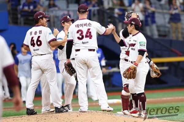 22일 키움이 서울 고척스카이돔에서 열린 2026 신한 SOL KBO리그 삼성과 홈경기에서 3-1로 승리했다. (▲키움 히어로즈). /사진=키움 히어로즈