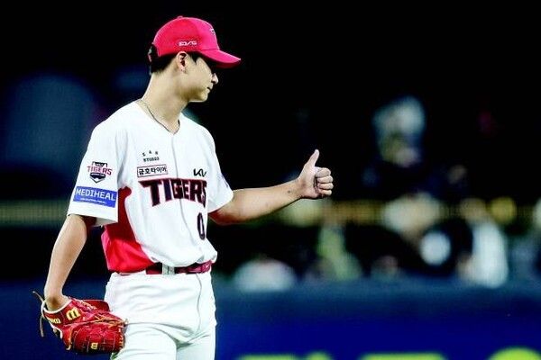 KIA 불펜투수의 중심 곽도규. 당분간 전력이탈이 불가피해졌다. /사진=KIA 타이거즈