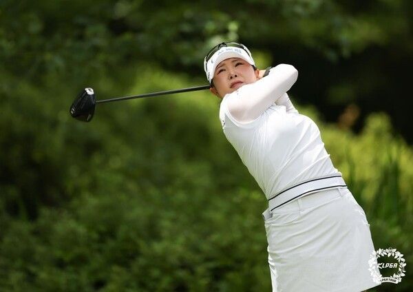 2개 대회 연속 우승에 도전하는 고지우 /사진=KLPGA
