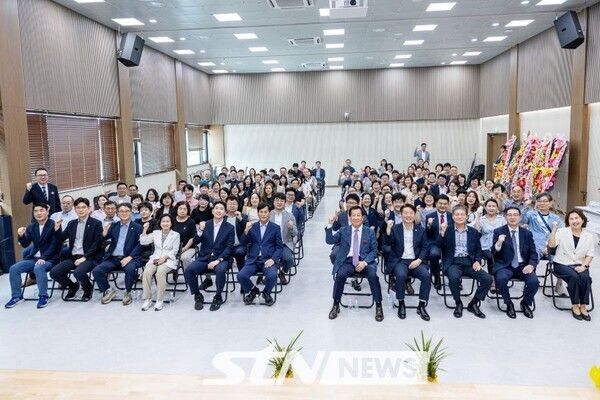 ‘검단구 주민자치협의회장 취임식’. /사진=검단구