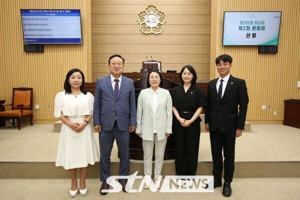 서해구의회 10대 전반기 의장단/사진=의회