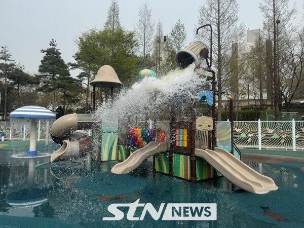 서해구 공원 물놀이장 /사진=서해구